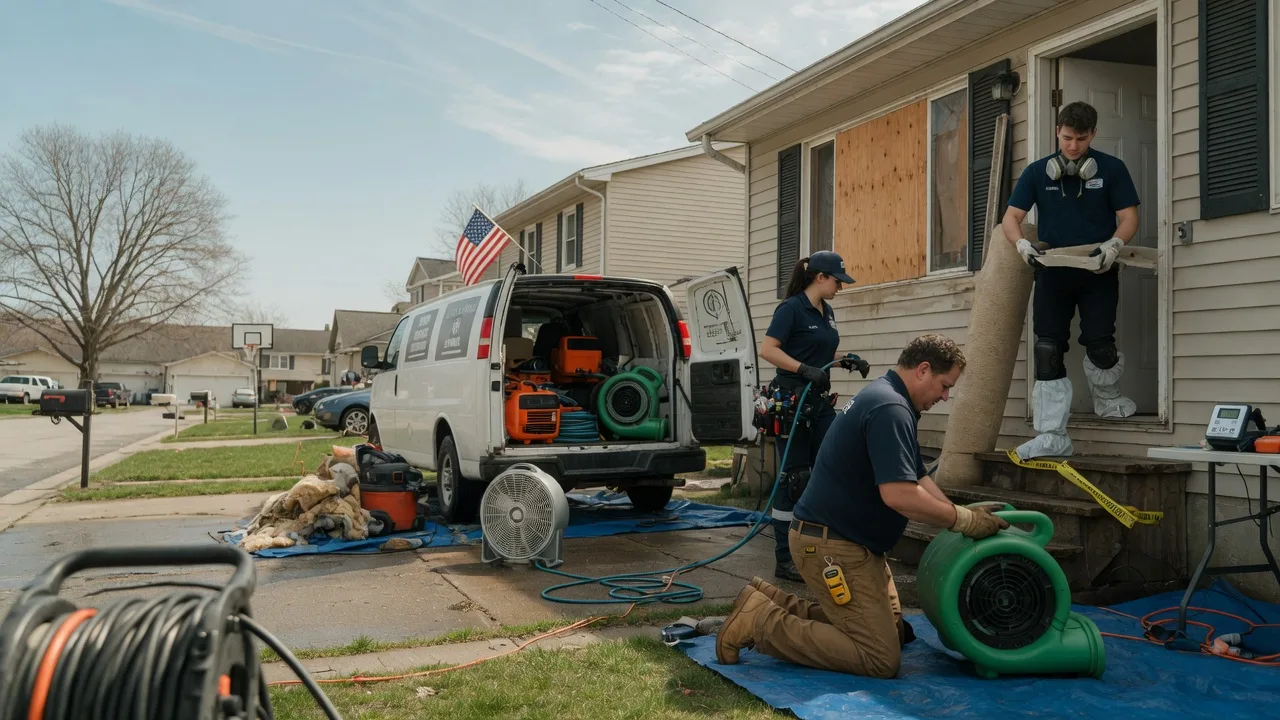 Water Damage Restoration in Danbury, WI near me